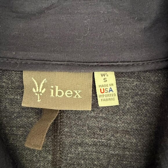 Ibex Merino Wool Blend Alana Tunic Sweater Jacket Soft Full Zip Gorpcore Small - Picture 5 of 10